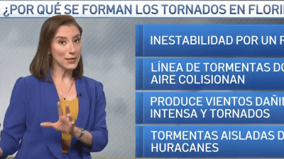 “Choque de masas”: ¿Por qué se forman los tornados en Florida?